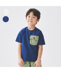 DaddyOhDaddy/【子供服】 Daddy Oh Daddy (ダディオダディ) ヒョウ柄ポケット付き半袖Ｔシャツ 80cm～140cm V30826/505343754