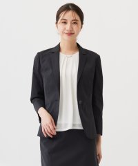 J.PRESS LADIES/【セットアップ対応・洗える・撥水・防汚】コットンFITTYシャーク テーラード ジャケット/505344403