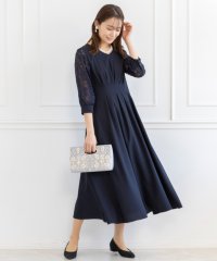 form forma/フォルムフォルマ form forma ウエストタックフレア 美シルエットドレス/結婚式/パーティー/505333871