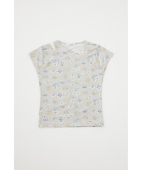 moussy/FLORAL PRINTED CUT OUT Tシャツ/505344881