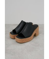 AZUL by moussy/CENTER SEAM CORK WEDGE SANDALS/505344894