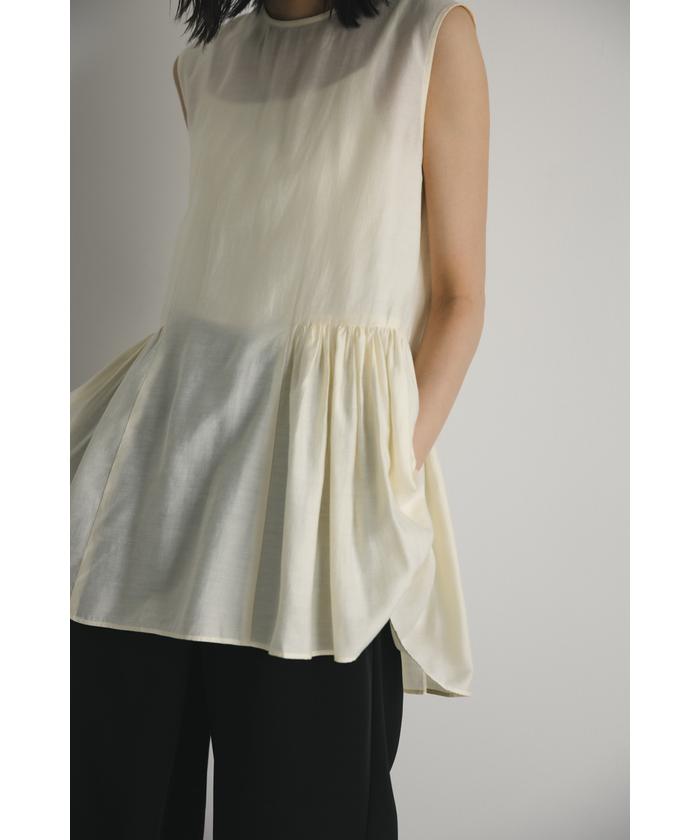 Paris様☆切り抜き Giza Cotton Rib Half Sleeve Top | Pasand by ne Quittez pas