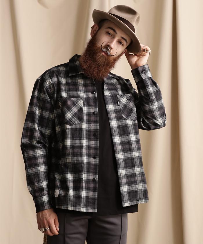 セール】LS OMBRE NEL SHIRT/オンブレチェック ネルシャツ セール】LS OMBRE NEL SHIRT/オンブレチェック ネルシャツ