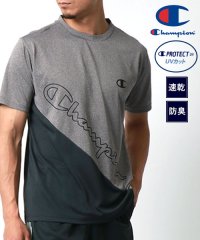 MARUKAWA/【Champion】チャンピオン ドライ 切替 Tシャツ/メンズ 半袖 Tシャツ スポーツ 運動 速乾/505231671