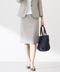 J.PRESS LADIES（LARGE SIZE）/【セットアップ対応・洗える・撥水・防汚】コットンFITTYシャーク スカート/505289855