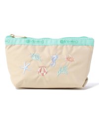 LeSportsac/SMALL SLOAN COSMETICシーシェルエンブロイダリーACC/505336102