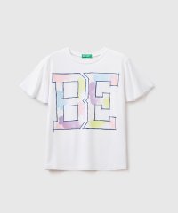 BENETTON (UNITED COLORS OF BENETTON GIRLS)/キッズフレアスリーブフロントプリント半袖Tシャツ・カットソーG/505338182