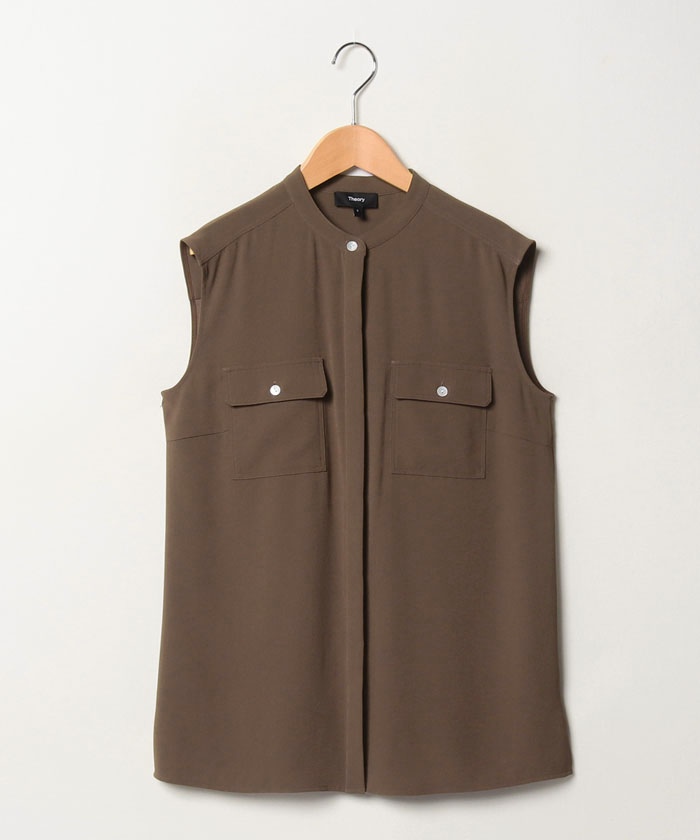 セール 30%OFF】ブラウス POWDER CREPE SL MLT SHIRT(505338867