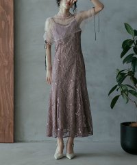 niana/ニアナ niana チュールボレロレースキャミワンピレイヤードパーティードレス/505344613