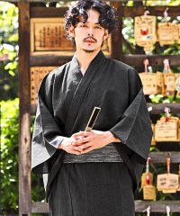 LUXSTYLE/ラグスタイル LUXSTYLE 雅浴衣4点セット/浴衣 メンズ ゆかた 和服 和装 帯 扇子 下駄 4点セット/505345911