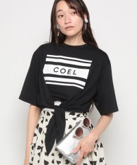 COEL/前結びプリントTシャツ/505342221