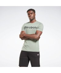 Reebok/グラフィック シリーズ リニア ロゴ Tシャツ / Graphic Series Linear Logo Tee /505344491