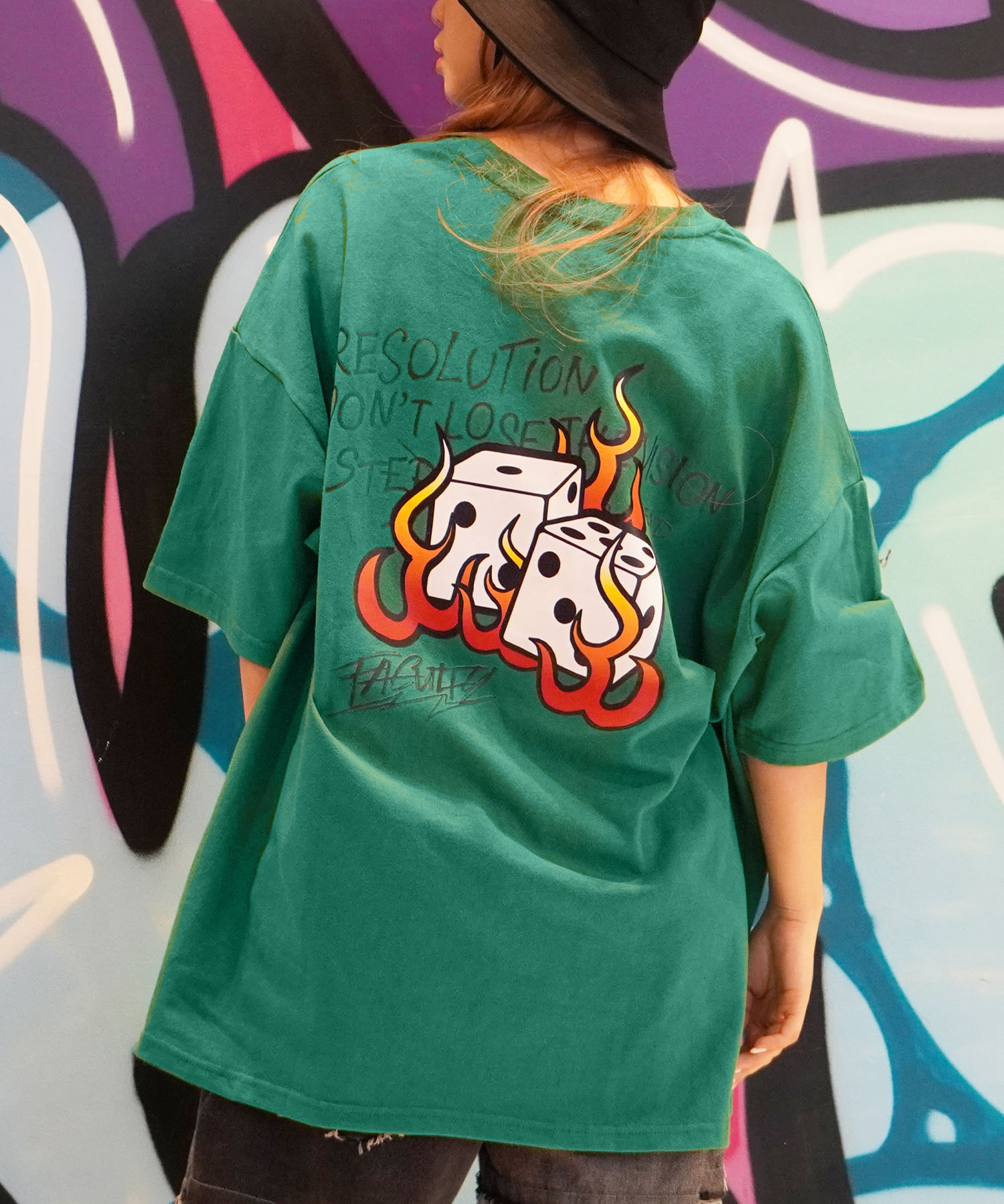 ワンフォークロージング 1111clothing オーバーサイズ Tシャツ