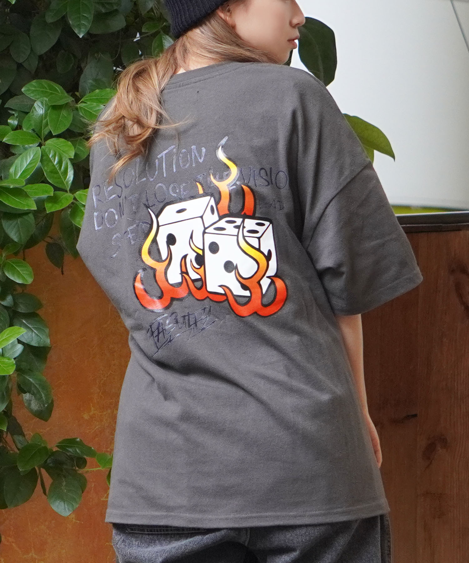 ワンフォークロージング 1111clothing オーバーサイズ Tシャツ