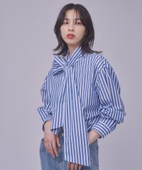 MAISON BREEZE/トップス シャツ ブラウス ボウタイ リボン ブラウス 長袖 軽羽織 きれいめ オフィス オケージョン 【MAISON BREEZE】/505348202