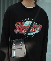 HOOK/フック HOOK HOOK ーoriginalー アメカジヴィンテージ風ロゴプリントロングTEE/505348490
