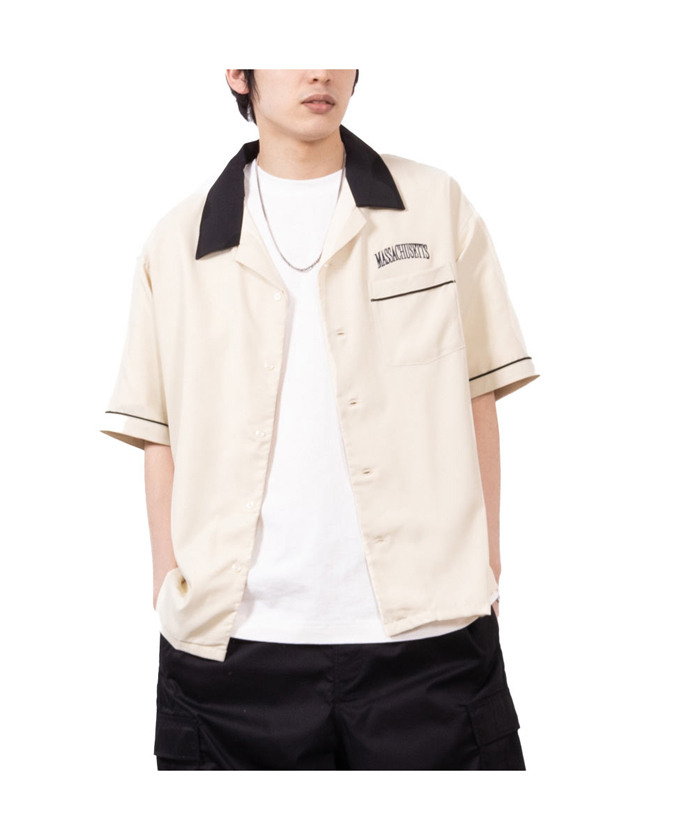 マックハウス Mac－House CONVERSE コンバース ボーリングシャツ