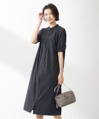 J.PRESS LADIES（LARGE SIZE）/【洗える・イージーケア】ソフトタイプライター バンドカラー ワンピース/505350716