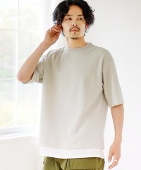 JIGGYS SHOP/フェイクレイヤード ビッグTシャツ / Tシャツ メンズ ティーシャツ 半袖 カットソー トップス レイヤード クルーネック ビッグシルエット オーバーサイズ/505351315