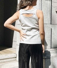 esutoreja/Back open rib tanktop/505351781