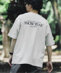 JOURNAL STANDARD relume Men's/《予約》【SNOW PEAK / スノーピーク】別注 Classic ロゴプリント Tシャツ/505371210