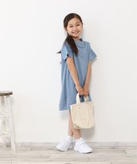 ikka kids/鹿の子ワイドネックワンピース（120〜160cm）/505255505