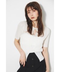 rienda/スリットデザイン2WAY TOP/505371422