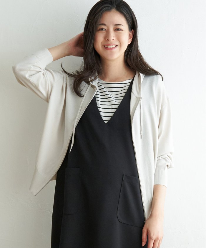 ニットジップパーカー(505277106) | イッカ(ikka) - d fashion