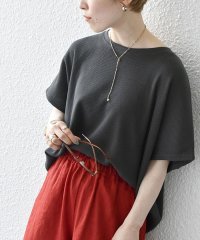 SHIPS any WOMEN/《一部予約》SHIPS any:〈洗濯機可能〉ワッフル ワイド TEE/505372293