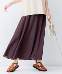 NIJYUSANKU/【SLOW/洗える】アンティークフラワープリント スカート/505373101