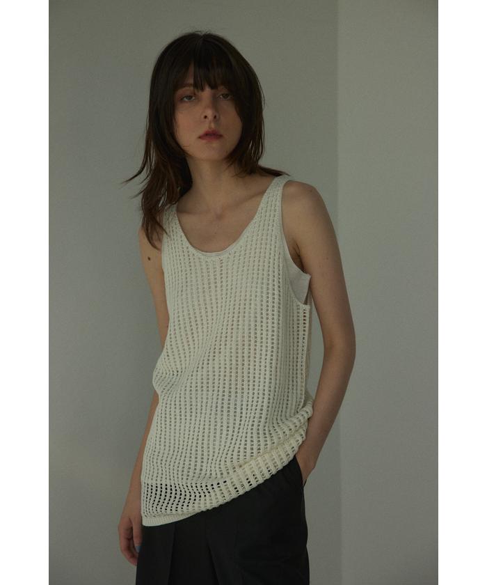 BLACK BY MOUSSY mesh set オフホワイト - 半袖 BLACK BY MOUSSY mesh set オフホワイト - 半袖