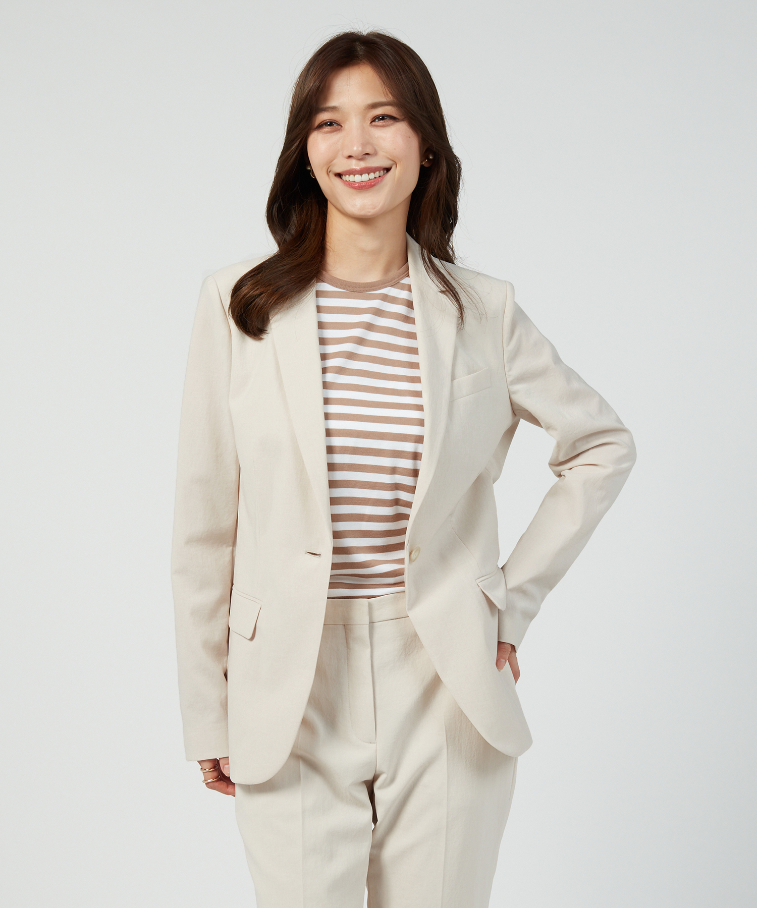 ジャケット CRISP POLY STAPLE BLAZER(505338856) | セオリー(Theory