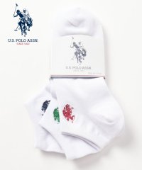 US POLO ASSN/A.白無地 U.S. POLO ASSN. 刺繍３P/505346280