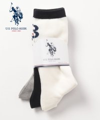 US POLO ASSN/C.つま先ライン足首 U.S. POLO ASSN.3P/505346290