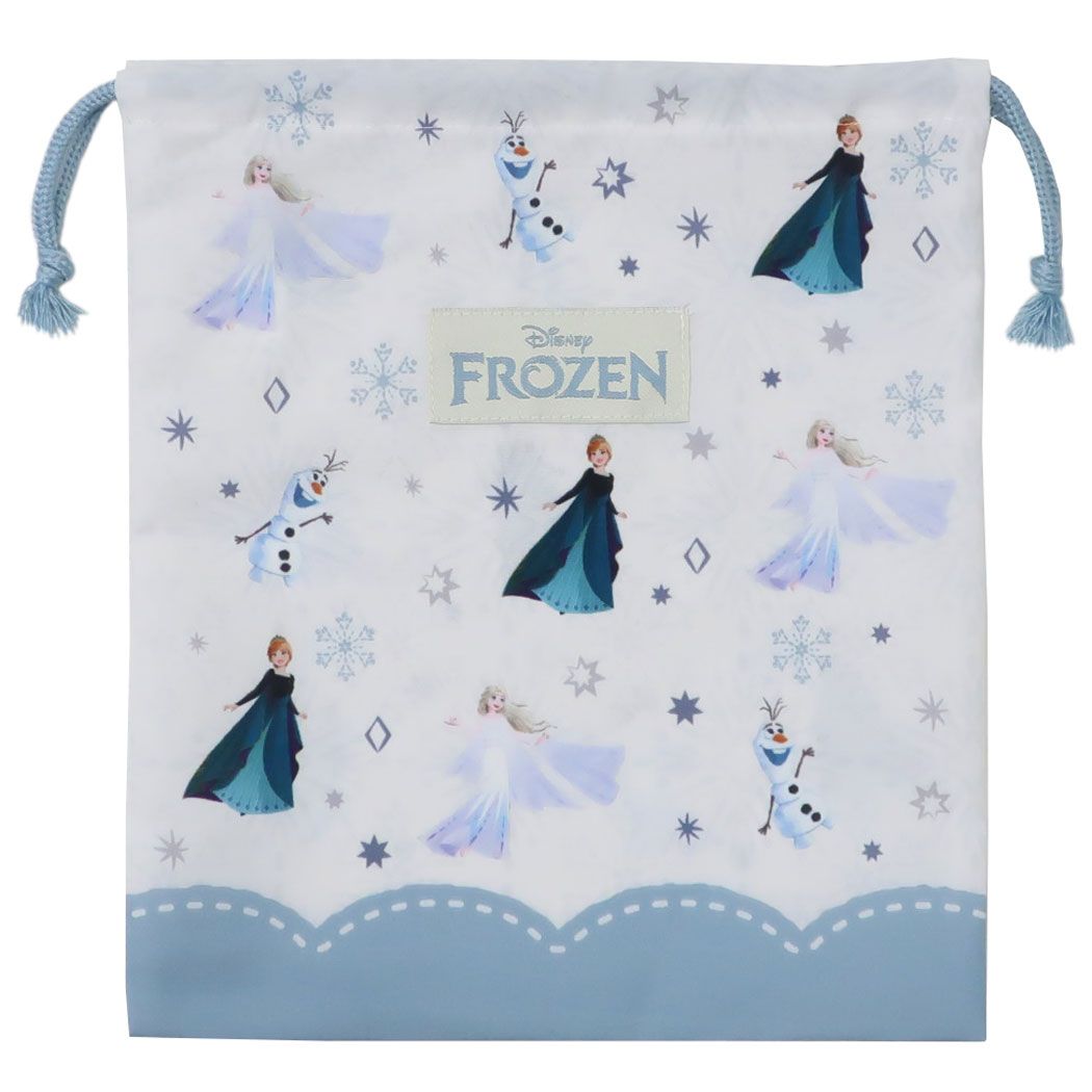 アナ雪　アナと雪の女王　ディズニー　ポーチ　巾着　2個セット　小物入れ　未使用品 シネマコレクション cinemacollection アナと雪の女王2 グッズ