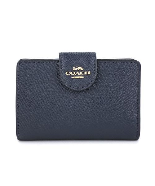 【新品未使用】COACH/コーチ　レディース長財布　CW715 ネイビー 楽天市場】コーチ 長財布 ブルー 未使用の通販