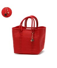 OJO DE MEX　/オホ デ メックス トートバッグ OJO DE MEX Plastico CAGO Tote Cube チャーム付き メルカドバッグ かごバッグ メキシコ製/505372336