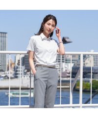 TOKYO SHIRTS/【持続涼感】 COOL SILVER(R) レギュラー衿 半袖 形態安定 レディースニットシャツ/505374233