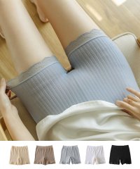 shoppinggo/ショッピングゴー shoppinggo ボクサーショーツ ペチパンツ ペチコート レディースショーツ シームレスショーツ レースパンツ 快適フイット/505374346