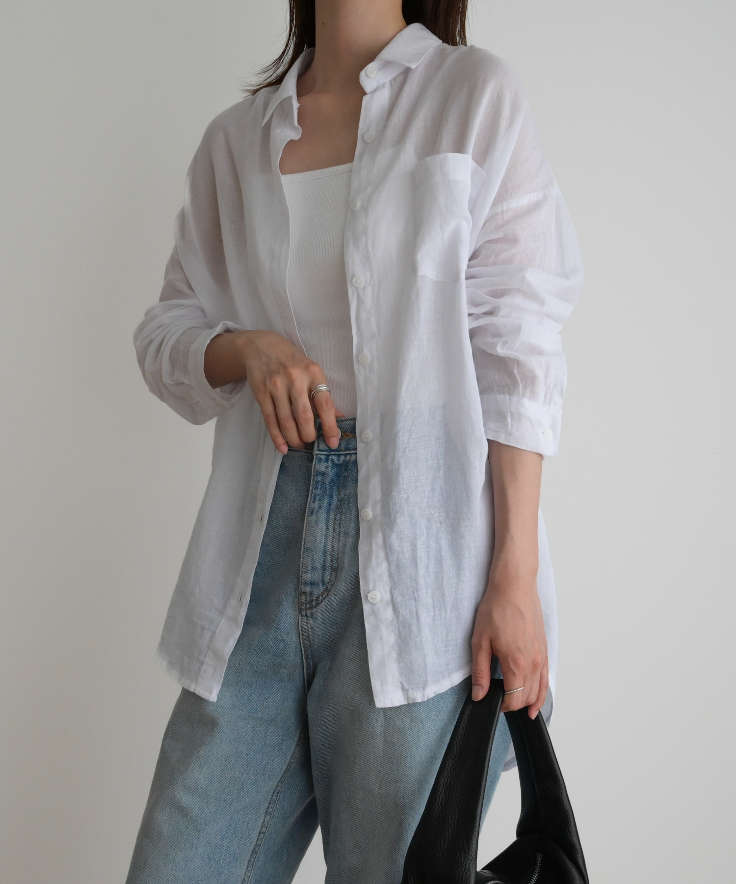 CANAL JEAN / El mar コットンギャザーブラウス セール】El mar コットンギャザーブラウス（シャツ/ブラウス