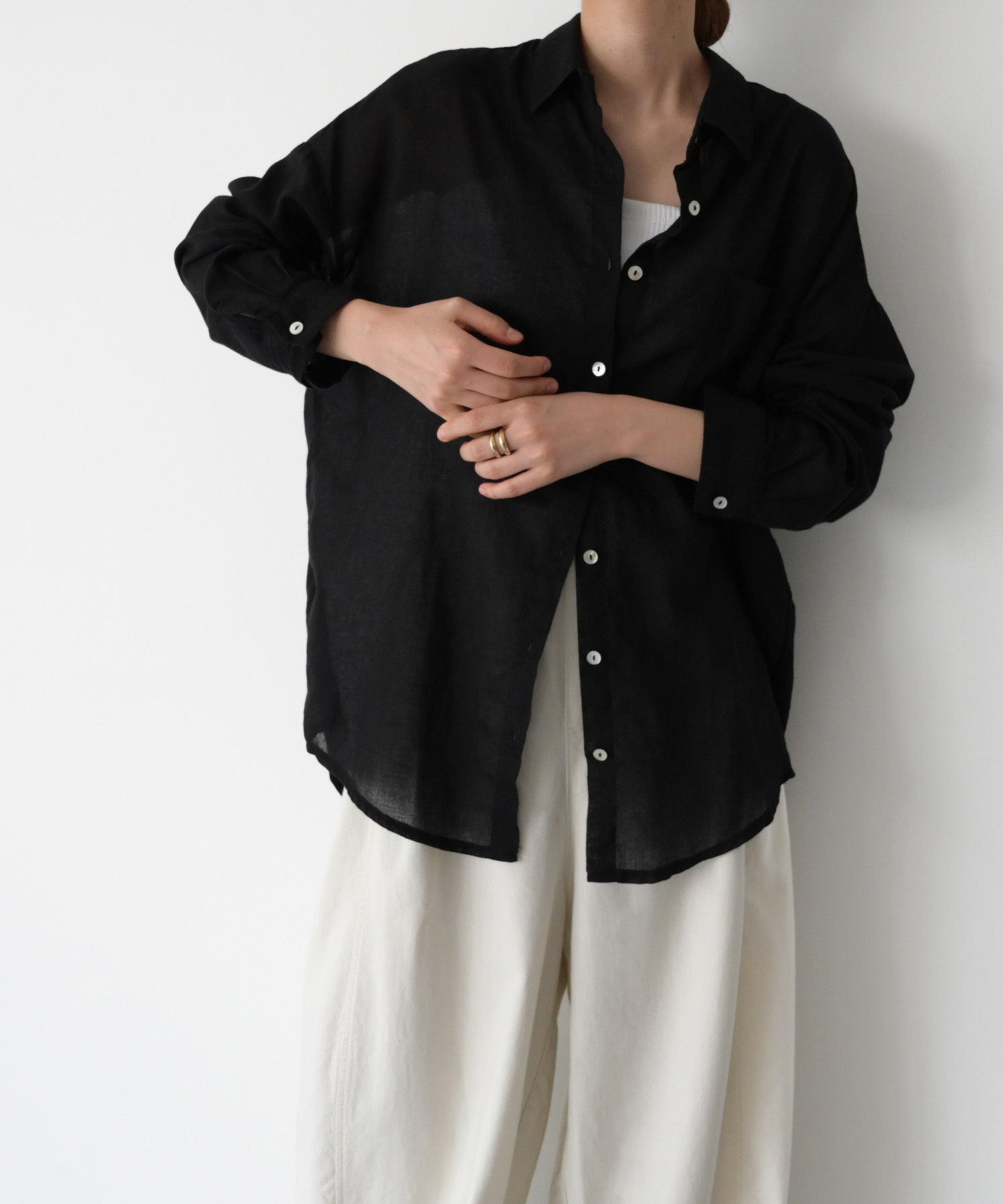 El mar　コットンシアーストライプシャツ CANAL JEAN｜El mar コットンシアーストライプシャツ | Rakuten