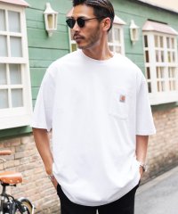 JIGGYS SHOP/Carhartt(カーハート) ポケット Tシャツ / Tシャツ メンズ ティーシャツ 半袖 クルーネック ビッグシルエット ビッグ/503246820