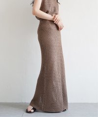VENCE　EXCHANGE/クロシェニットスカート/505290247