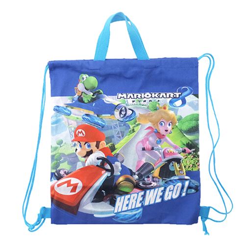 マリオカート ライブ 巾着バッグ 65枚 Amazon.co.jp: スーパーマリオ[ナップサック]巾着L/マリオカート