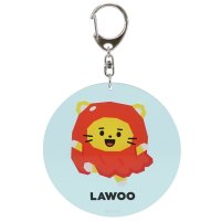 cinemacollection/TRUZ キーホルダー ビッグ アクリルキーチェーン LAWOO LINE FRIENDS エンスカイ プレゼント 男の子 女の子 ギ /505353906