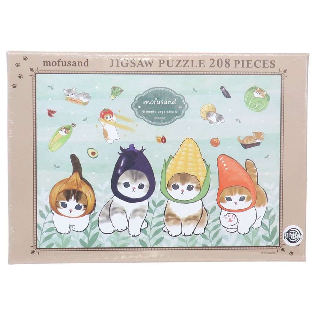 Amazon.co.jp: モフサンド mofusand ジグソーパズルセット 6点