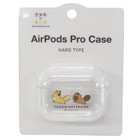 cinemacollection/シネマコレクション cinemacollection エアーポッズプロケース タヌキとキツネ AirPods Proハードクリアカバー LINEクリエンターズ /505355659