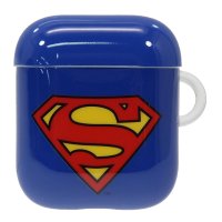 cinemacollection/シネマコレクション cinemacollection AirPodsソフトケース スーパーマン エアーポッズケース DCコミック SUPERMAN マーク イヤ/505356129