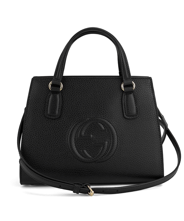 Gucci satchel black new arrivals