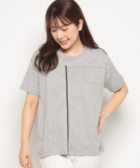 LAPINE BLANCHE/【洗える】ステッチ使いTシャツ/505372340